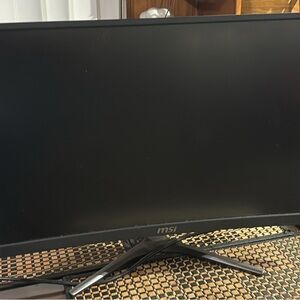 MSI curved gaming monitor